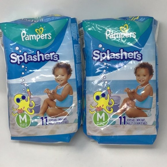 Pampers  Bundle Disposable Swim Pants M 20-33 lb. - Picture 4 of 5